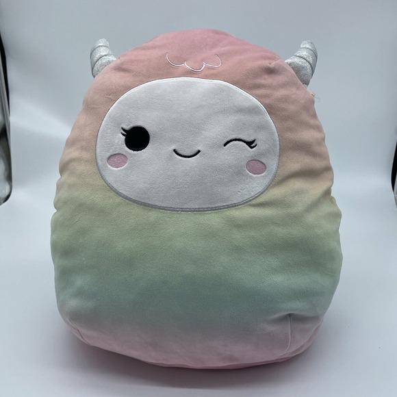 Squishmallows 16" Yara the Yeti Rainbow Plush Stuffed Animal - Picture 1 of 6